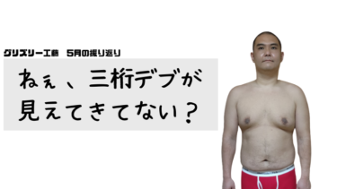 【ダイエット5月の振り返り】ねぇ、三桁デブが見えてきてない？